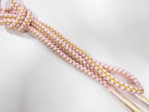 未使用品　正絹　手組帯締め